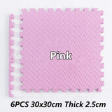 Tatame Gym pour bébés Tapis de jeu Tapis d'activités pour bébé Tapis de jeu 6 pièces Tapis de salle de jeu Tapis de jeu Tapis de bruit de sol Tapis de puzzle