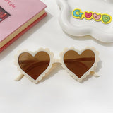 Lunettes de soleil en coeur pour enfant