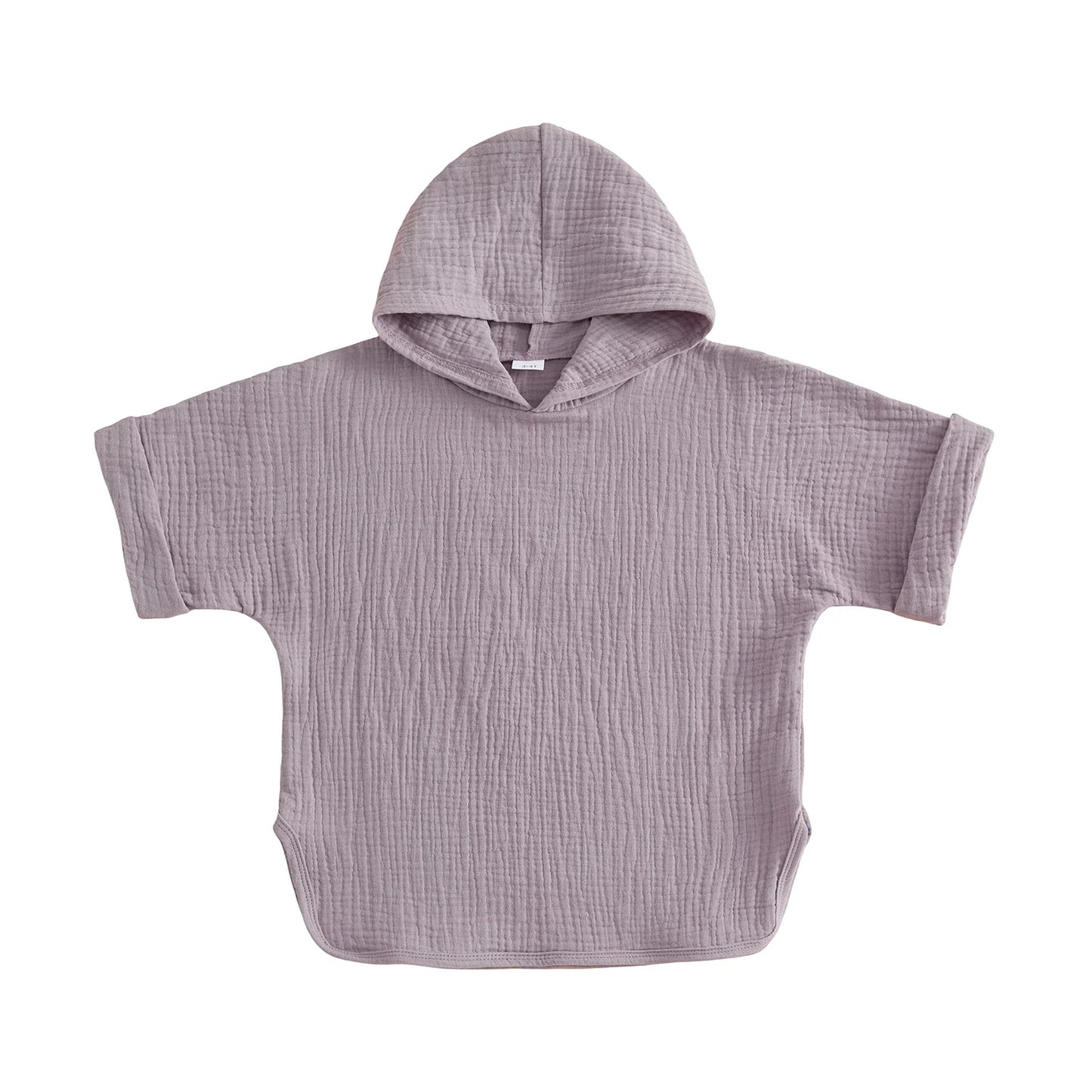 Poncho de Bain Enfant en Coton Mousseline