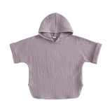Poncho de Bain Enfant en Coton Mousseline