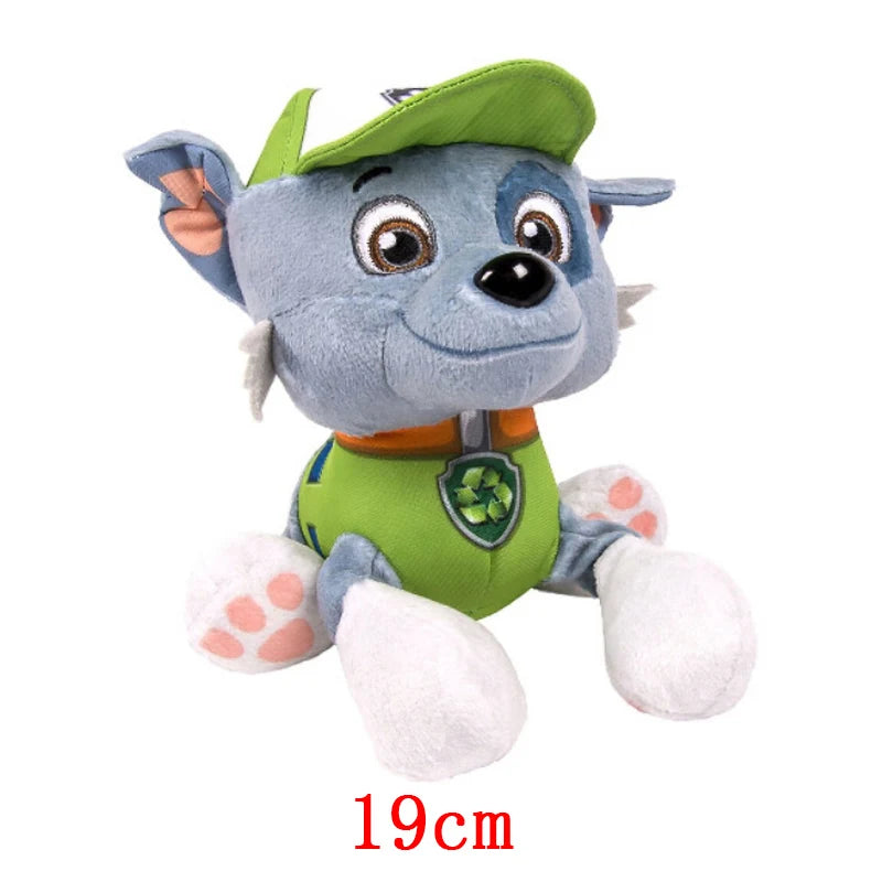 Peluche Pat'Patrouille 19 cm – Chase, Marcus, Stella, Ruben et plus
