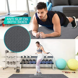 Carreaux de sol en mousse EVA à emboîtement pour salle de sport à domicile, polymère de fitness, puzzle antidérapant, équipement de gym, enfants, 4-20 pièces