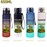 Gourde de sport Minecraft 650 ml – anti-fuite
