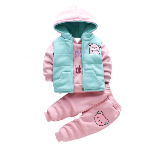 Completo Invernale 3 Pezzi per Bambini e Neonati