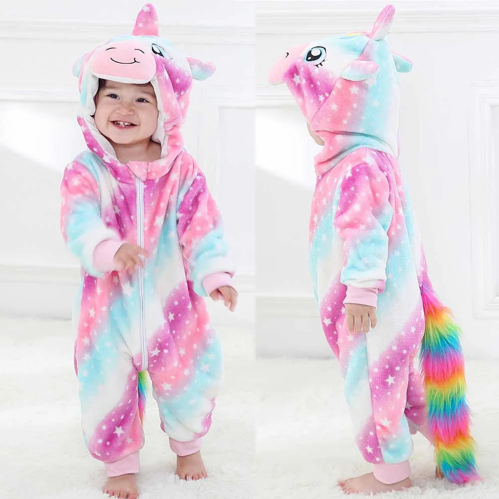 Pyjama de dessin animé dinosaure pour bébé, grenouillères pour tout-petits, olympiques de batterie de nuit, vêtements de nuit, vêtements de nuit, garçons, filles, 0 à 4 ans, hiver