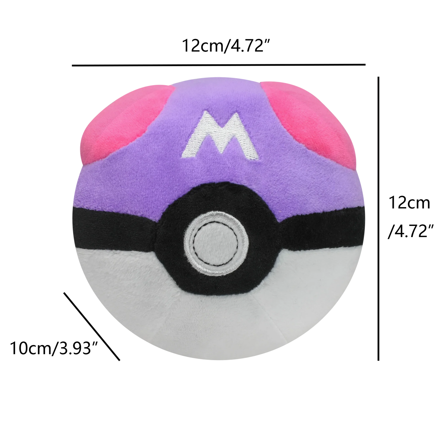 Peluches Poké Ball à collectionner – Master Ball, Super Ball et plus