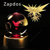 Boule de Cristal Pokémon 3D — Veilleuse LED Pokéball Lumineuse