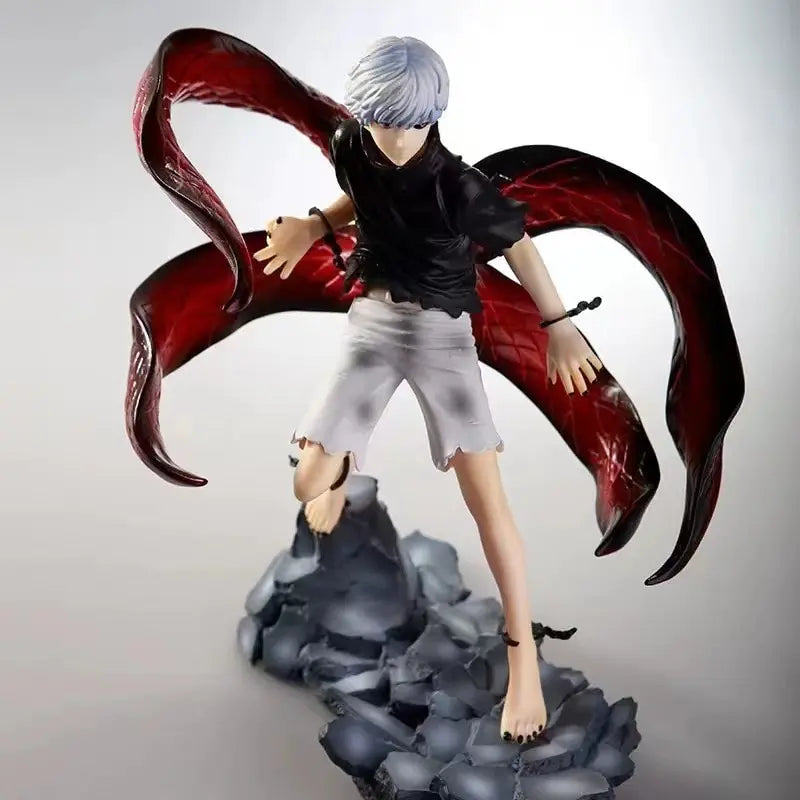 Figurine Tokyo Ghoul Ken Kaneki 22 cm – masque amovible, à collectionner