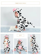 Pyjama de dessin animé dinosaure pour bébé, grenouillères pour tout-petits, olympiques de batterie de nuit, vêtements de nuit, vêtements de nuit, garçons, filles, 0 à 4 ans, hiver