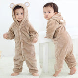 Pyjama de dessin animé dinosaure pour bébé, grenouillères pour tout-petits, olympiques de batterie de nuit, vêtements de nuit, vêtements de nuit, garçons, filles, 0 à 4 ans, hiver