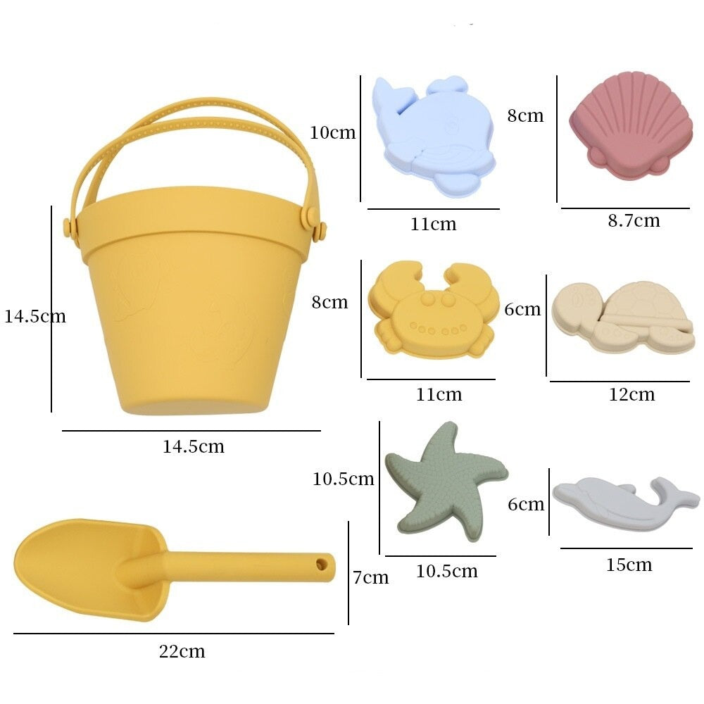 Kids' Beach Bucket Toys