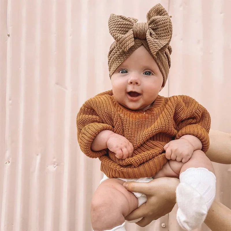 Turban Bébé Fille Noeud