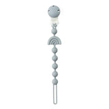 Attache Tétine Silicone - Arc-en-ciel