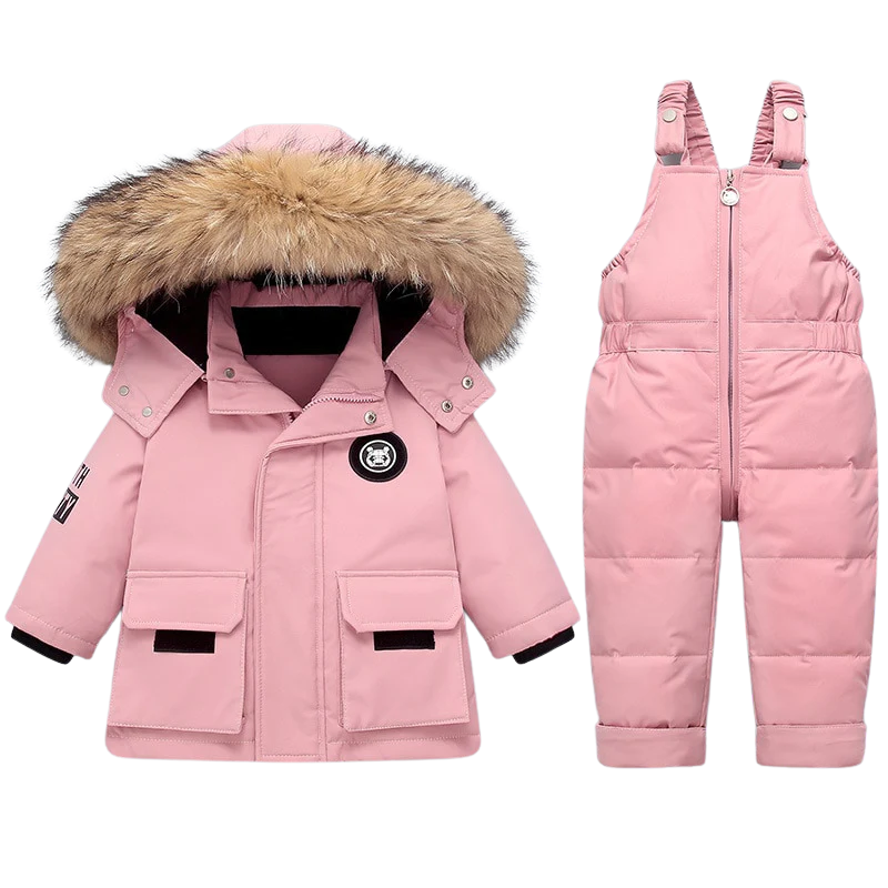 Ensemble Combinaison et Doudoune de Ski Bébé Hiver - Aventura