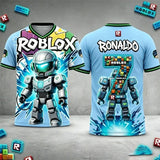 T-shirt Roblox personnalisable – nom et numéro
