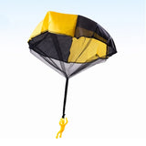 Flying Hand Toss Parachute for Kids – Fun Outdoor Toy with Soldier Figure