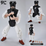 Figurines articulées Jujutsu Kaisen Titan13 (14 cm) – Gojo, Sukuna, Megumi et plus