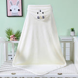 Animal-Patterned Baby Bath Cape
