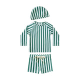 Maillot de bain et bonnet pour bébé