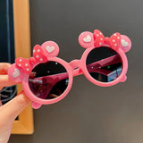 Lunettes de soleil pour enfants avec oreilles de dessin animé