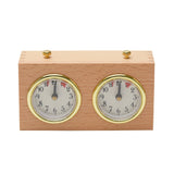 Pendule d'échecs Mécanique en Bois