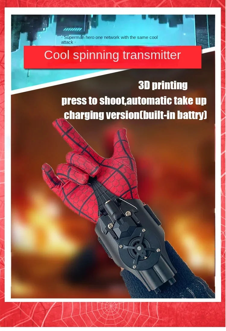 Lance-toile Spider-Man – accessoire de cosplay pour poignet