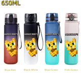 Gourde de sport Minecraft 650 ml – anti-fuite