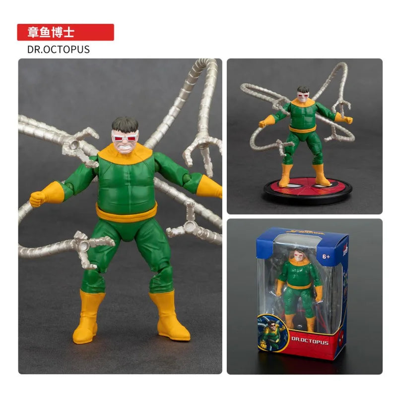 Figurines Spider-Man Marvel à collectionner (10 cm) – Venom, Miles Morales, Green Goblin et plus