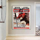 Affiche Spider-Man sur toile – déco murale Marvel