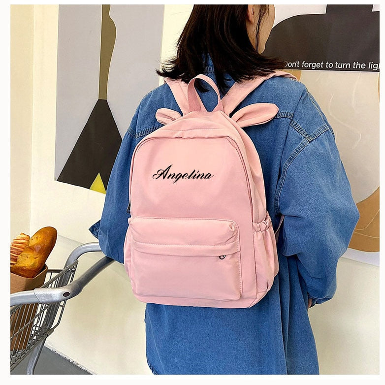 Personalized school bag for girls - IdeaSchool™