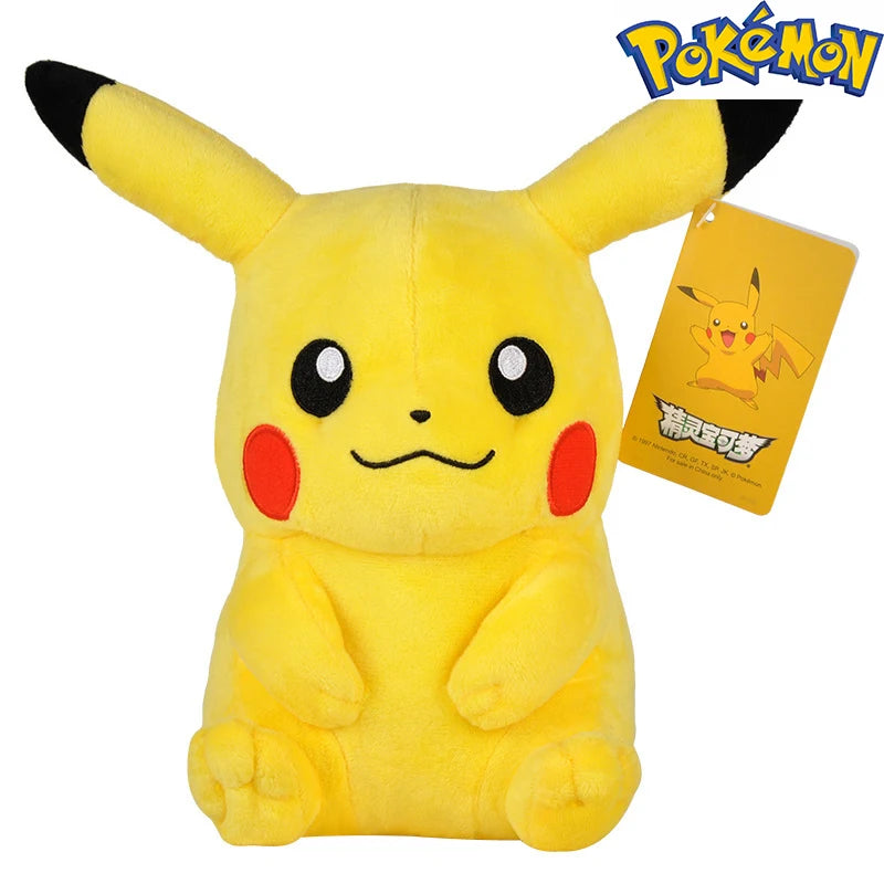Peluche Pokémon Kawaii – Pikachu, Ectoplasma, Dracolosse (40 modèles)