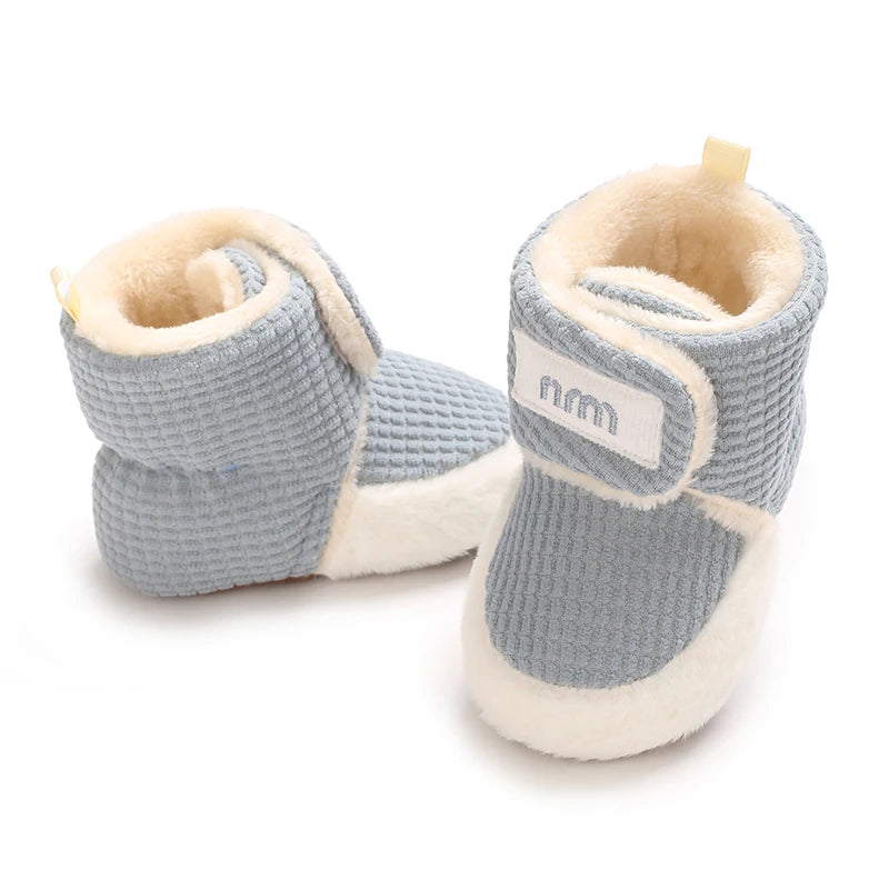 Bottes d'hiver antidérapantes pour bébé garçon et fille