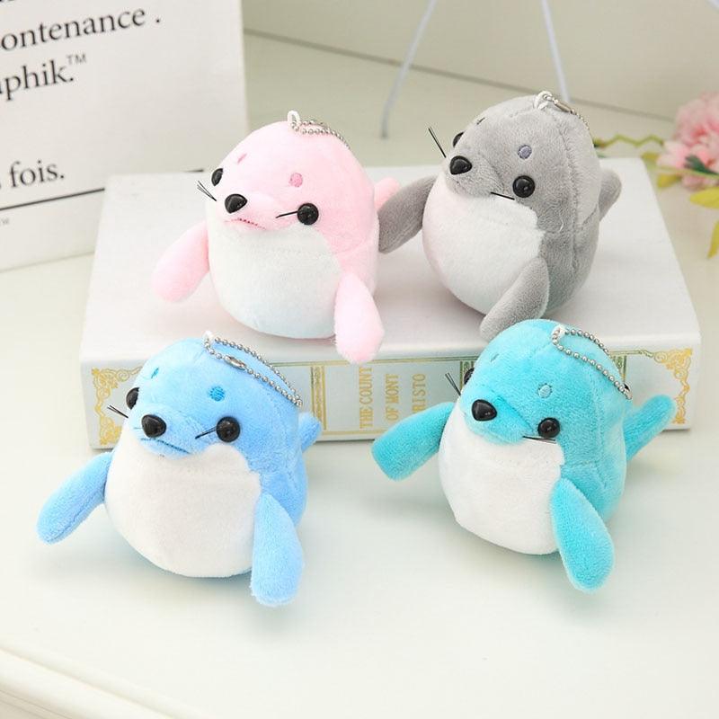 Otarie portachiavi peluche