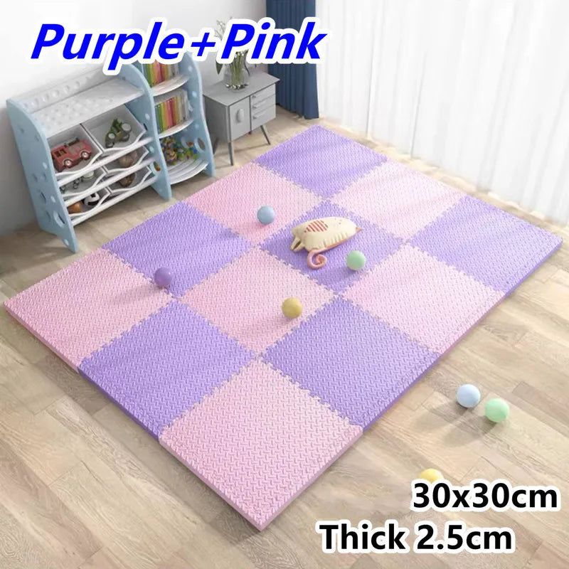 8 pièces Tatame gymnases et tapis de jeu bébé tapis de sol sol bruit Tatamis pour bébés tapis insonorisant tapis de Puzzle bébé jouer tapis de gymnastique