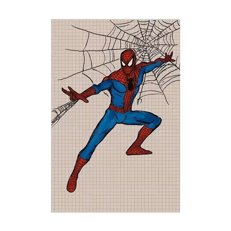 Affiche Spider-Man sur toile – déco murale Marvel