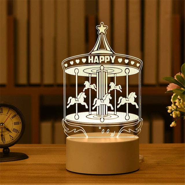 Christmas night light for baby