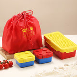 Contenitore per merenda/pranzo con posate - Funnykids™