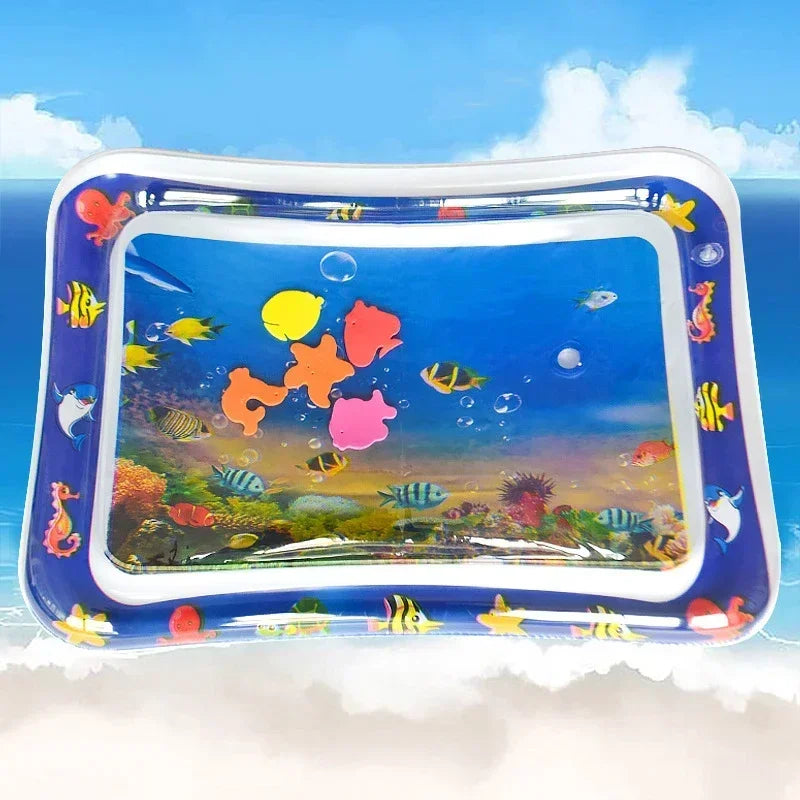 Tapis d'eau gonflable pour bébé – éveil sur le ventre