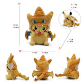 Peluche Pikachu Rayquaza en cosplay (20-30 cm) – à collectionner