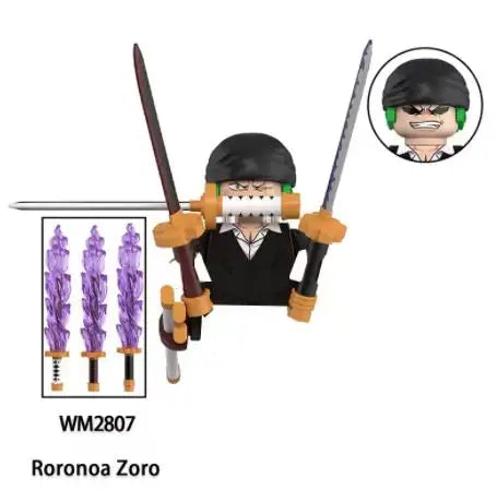 Mini-figurines One Piece à collectionner (4,5 cm) – nombreux personnages au choix