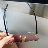 Lunettes de soleil pour enfants en forme d'ours