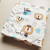 Couverture bébé à motif d'animaux