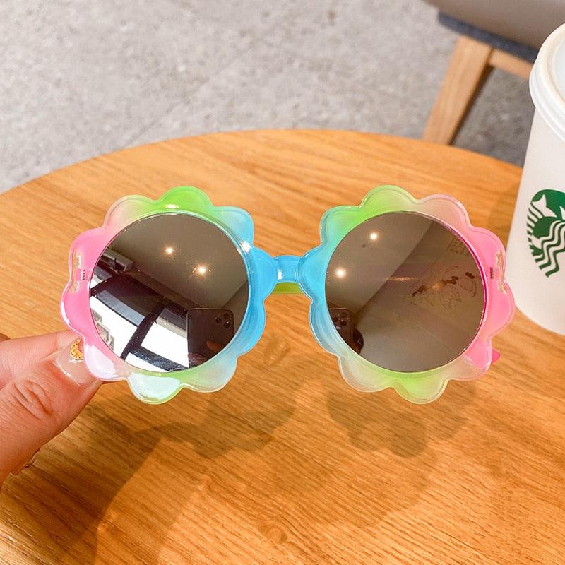 Lunettes de soleil pour enfants couleur arc-en-ciel