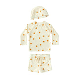 Maillot de bain et bonnet pour bébé