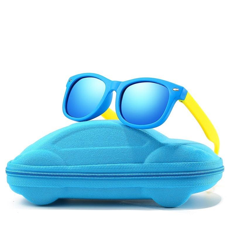 Lunettes de soleil bicolore polarisées pour enfants