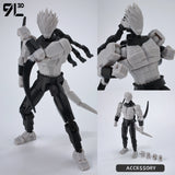 Figurines articulées Jujutsu Kaisen Titan13 (14 cm) – Gojo, Sukuna, Megumi et plus