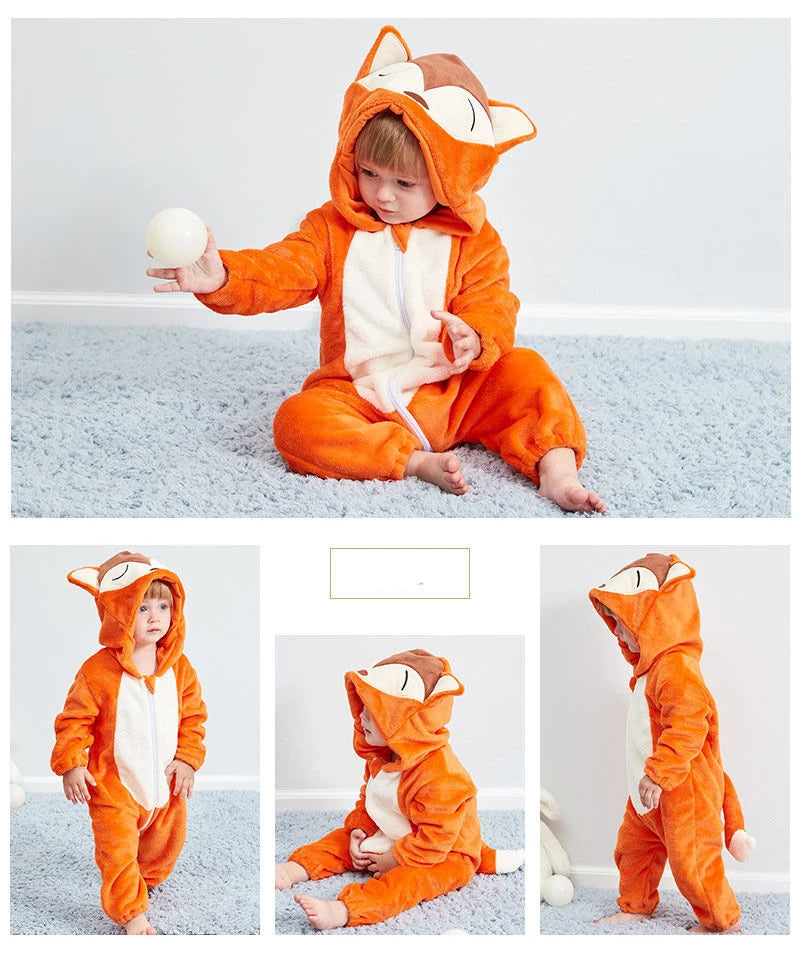 Pyjama de dessin animé dinosaure pour bébé, grenouillères pour tout-petits, olympiques de batterie de nuit, vêtements de nuit, vêtements de nuit, garçons, filles, 0 à 4 ans, hiver