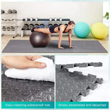 Carreaux de sol en mousse EVA à emboîtement pour salle de sport à domicile, polymère de fitness, puzzle antidérapant, équipement de gym, enfants, 4-20 pièces