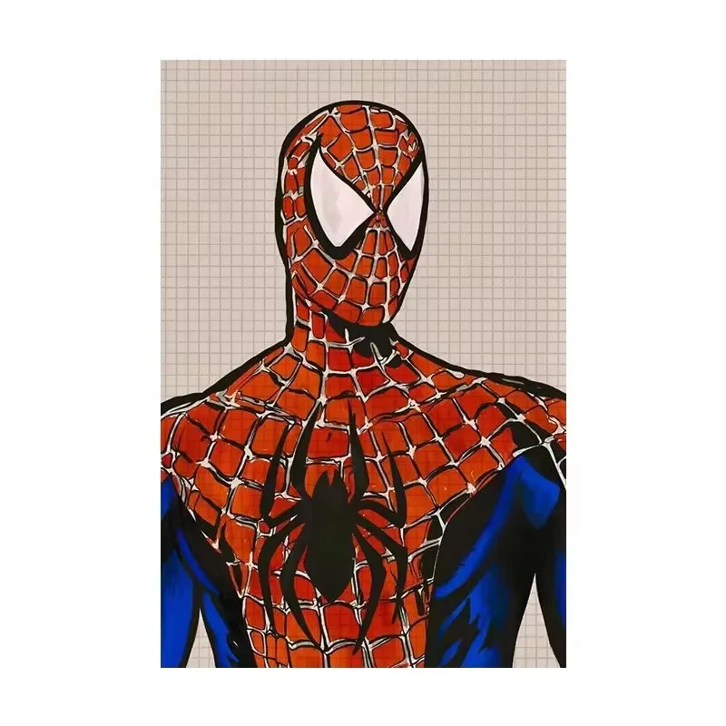 Affiche Spider-Man sur toile – déco murale Marvel