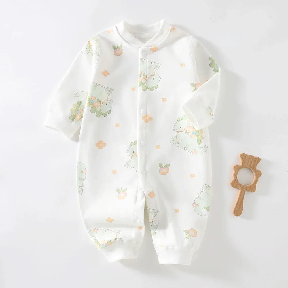 Body bébé en coton – couleur unie, manches longues